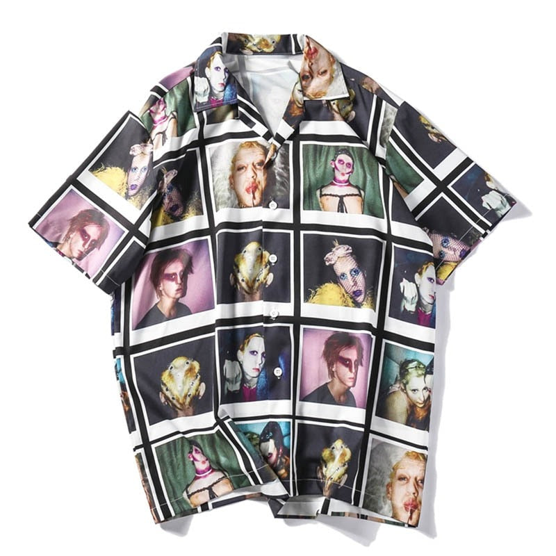 Dark Icons Print Shirt