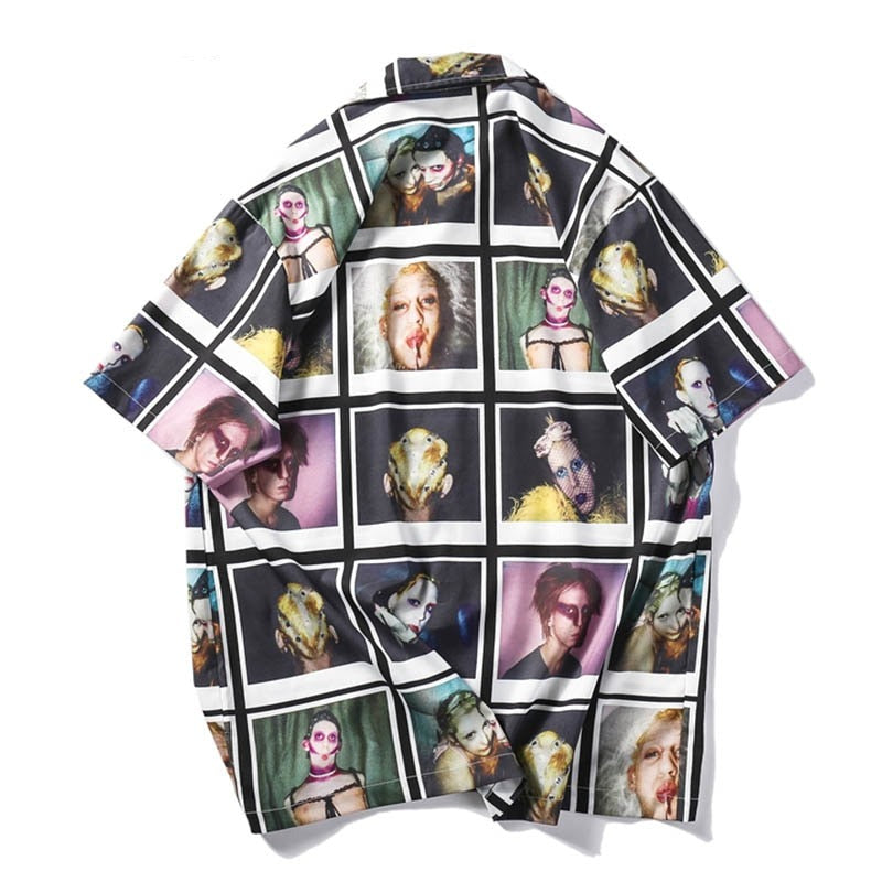 Dark Icons Print Shirt