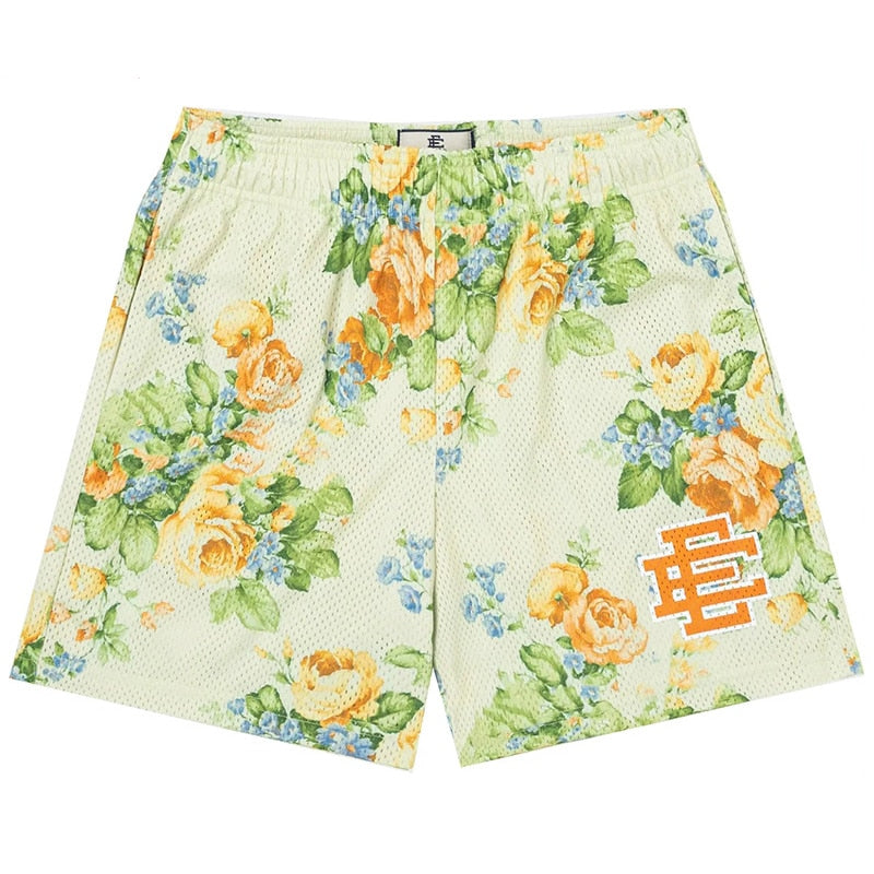 Rosewater Ginseng Shorts, Green