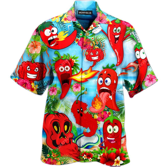 Red Hot Alien Pepper Shirt