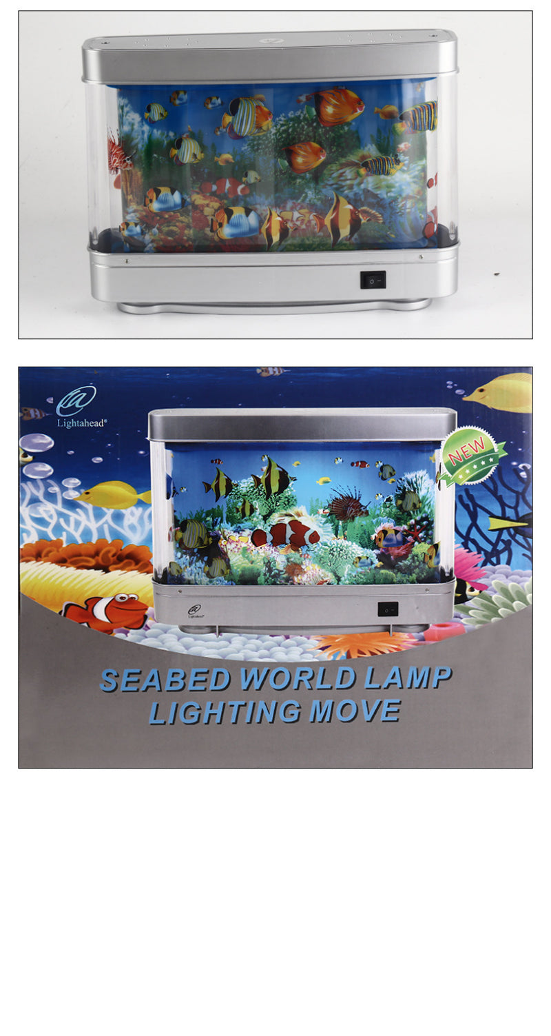 90's Fish Tank Lamp for Peak Nostalgia