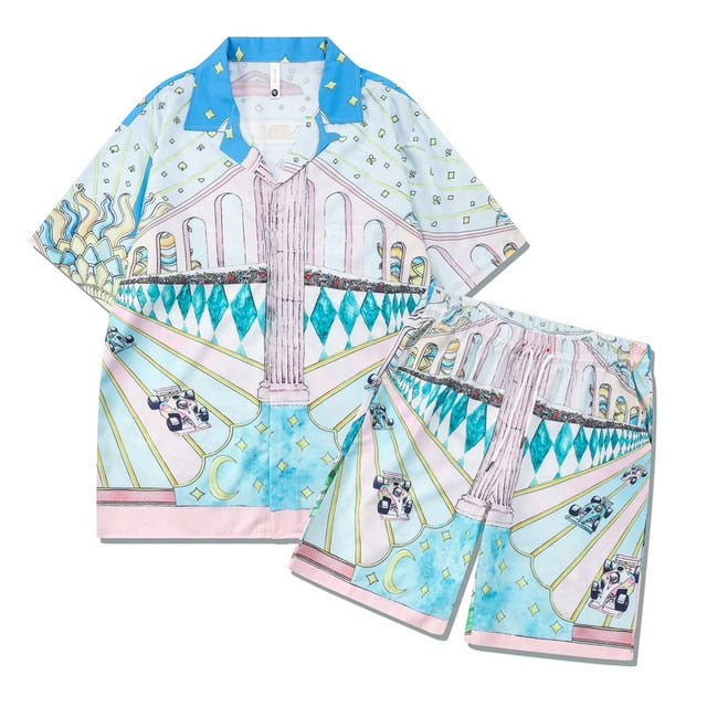 Rome Races Shirt and Shorts Set