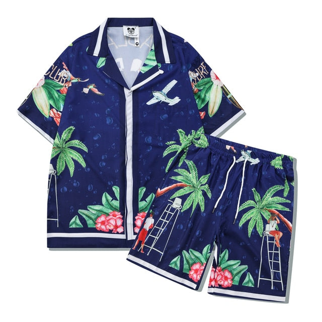 Surf Club Shirt and Shorts Set