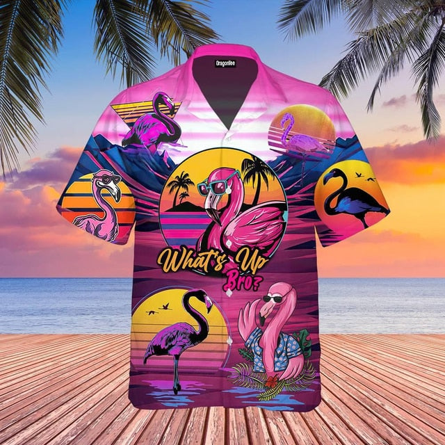 Bro Flamingo Shirt