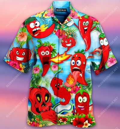 Red Hot Alien Pepper Shirt